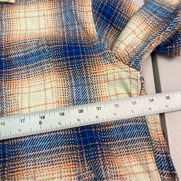 Goodfellow Men’s Plaid Button-Up Shirt Size L - Picture 5 of 7